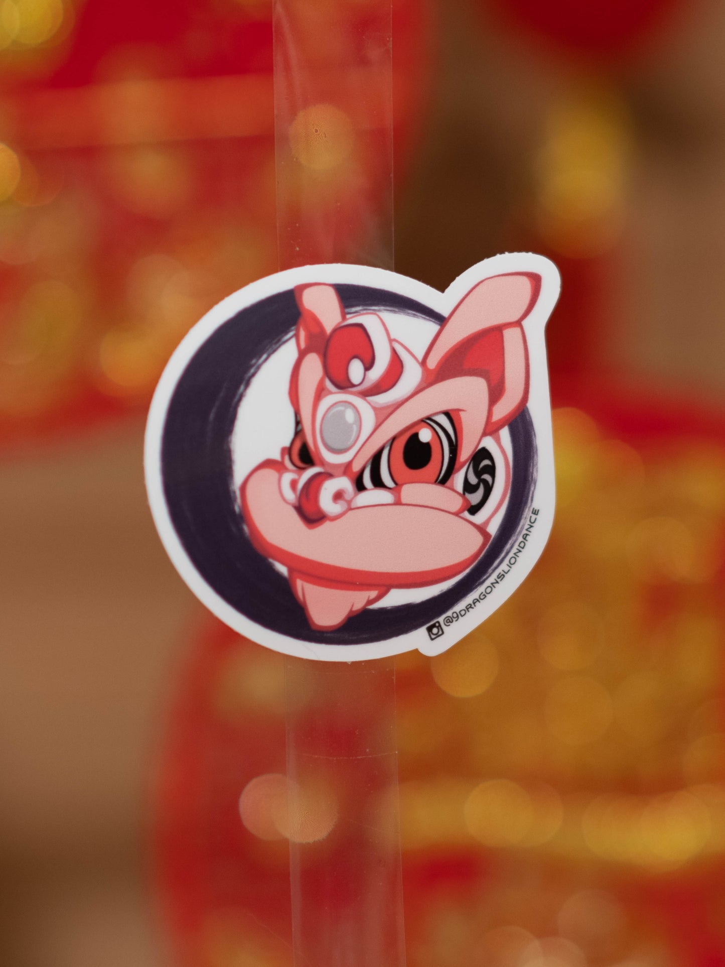 Diecut 9DLDAA Mascot Sticker - Meishin
